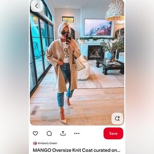 Mango Knitted Cardigan